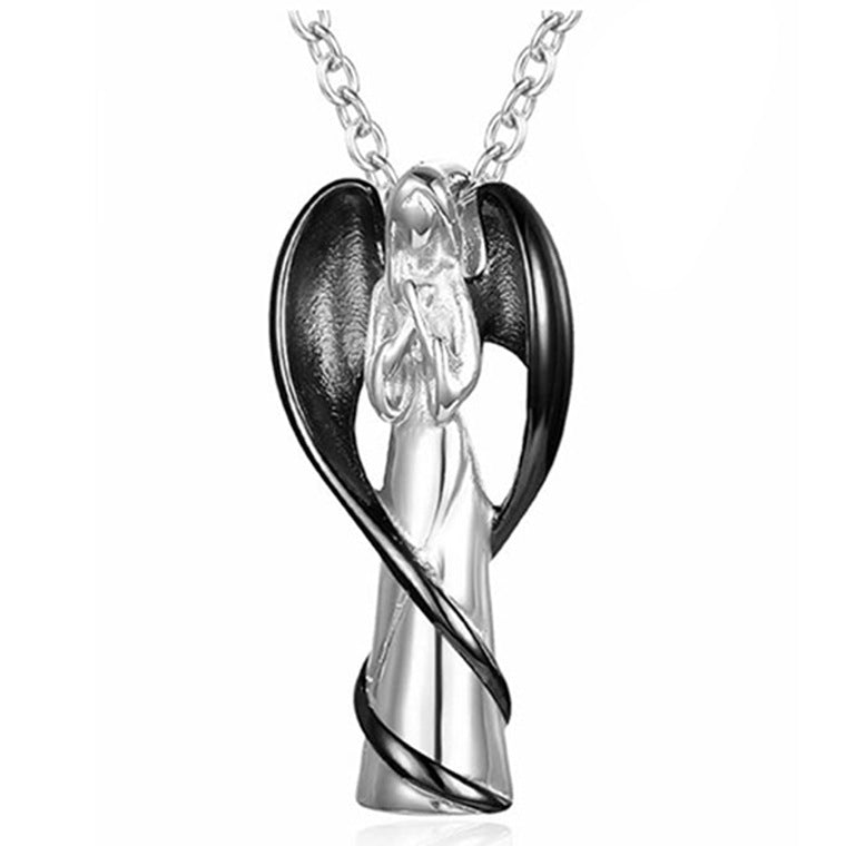 Angel Wing Pet Ashes Jewelry Kit | Guardian Spirit Memorial | Lovenary