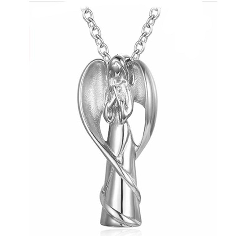 Angel Wing Pet Ashes Jewelry Kit | Guardian Spirit Memorial | Lovenary