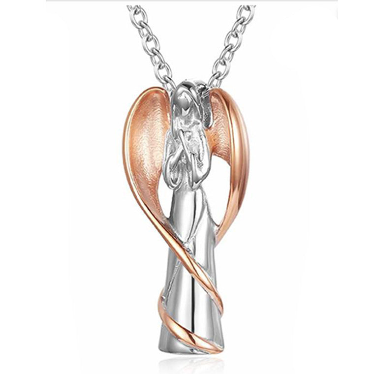 Angel Wing Pet Ashes Jewelry Kit | Guardian Spirit Memorial | Lovenary