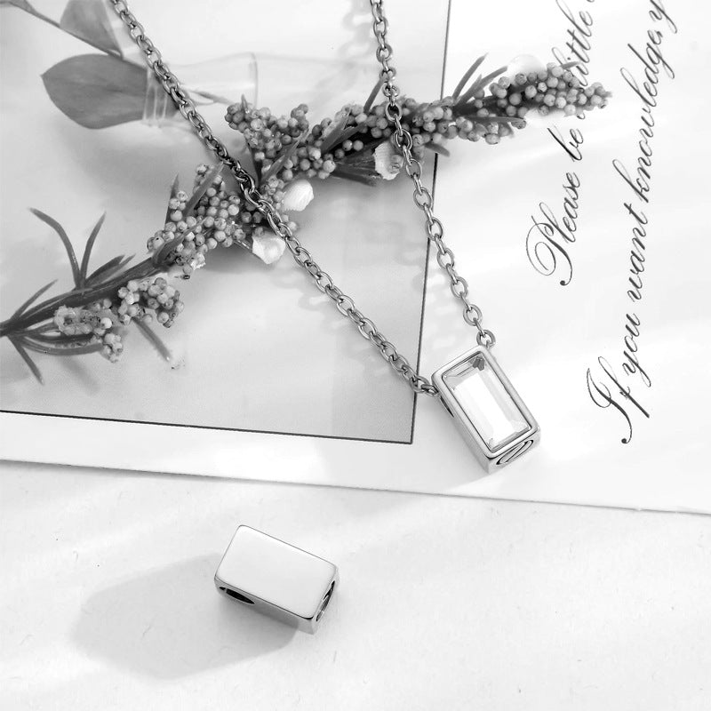 Glass Capsule Pet Memorial Necklace Kit for Ashes | Visible Tribute | Lovenary