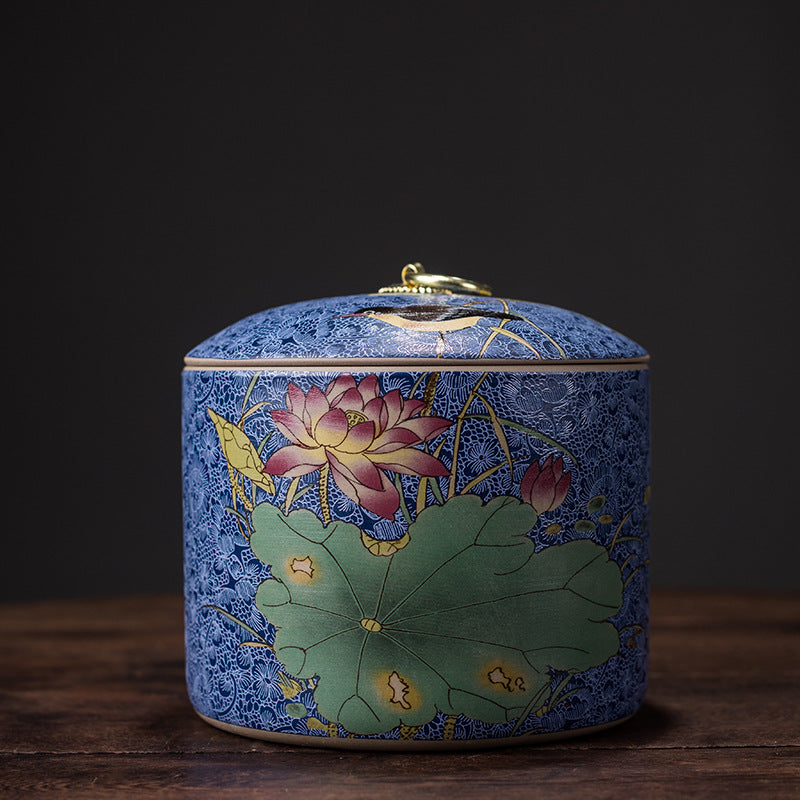 The Artisan Vessel | Hand-Painted Ceramic Urn for Pets | Unique Memorial