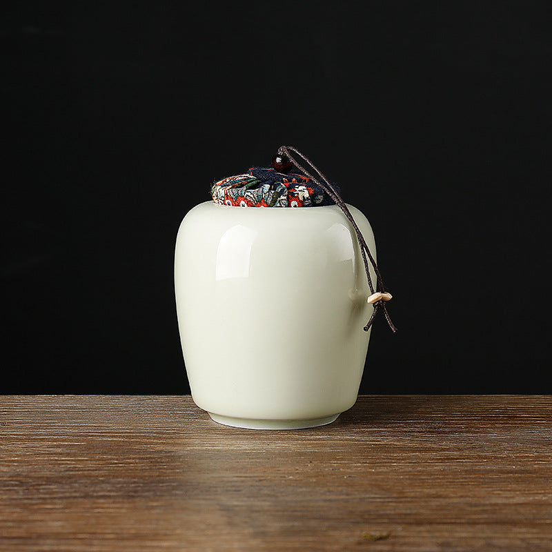 The Autumn Leaf  Rustic Ceramic Urn for Pets  Earthy Memorial