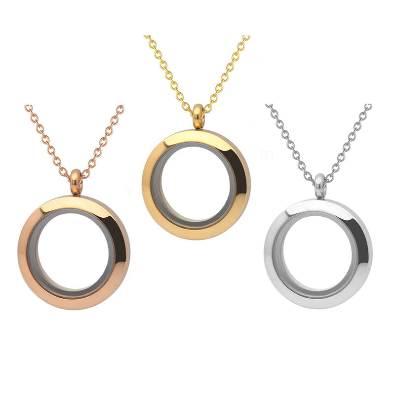 The Eternal Circle | Circle Pet Hair Keepsake Necklace | Continuous Love | Lovenary