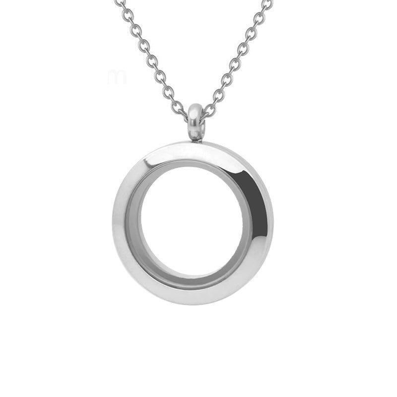 The Eternal Circle | Circle Pet Hair Keepsake Necklace | Continuous Love | Lovenary