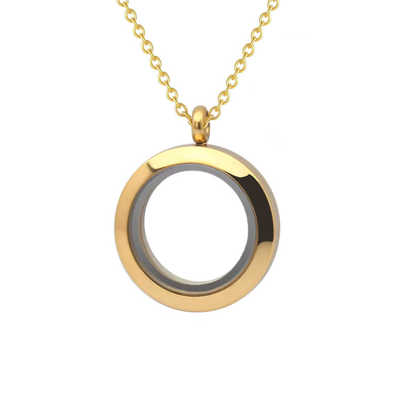 The Eternal Circle | Circle Pet Hair Keepsake Necklace | Continuous Love | Lovenary