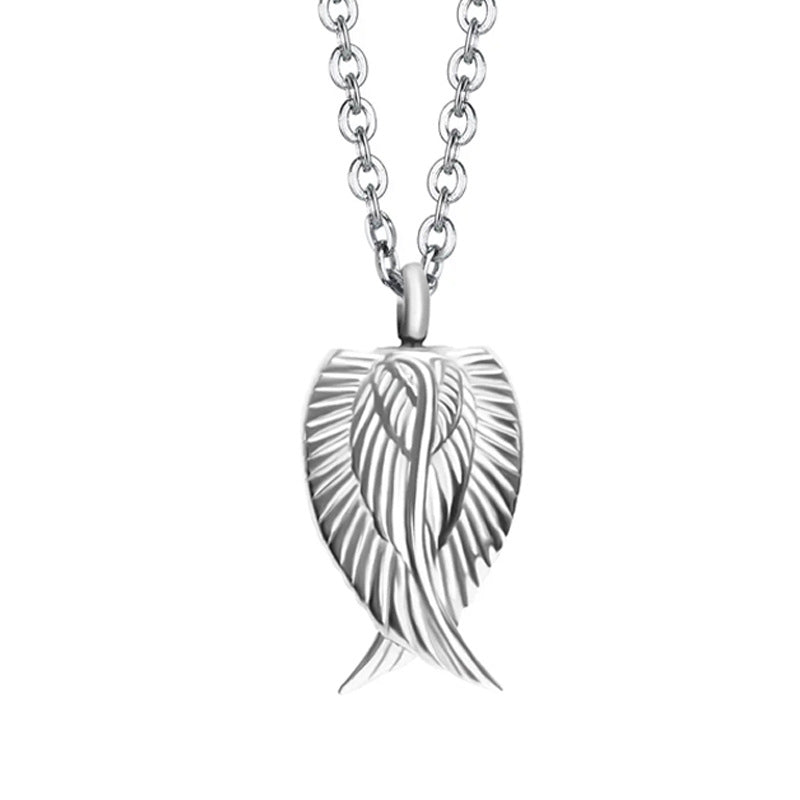 The Guardian's Wings  Winged Pet Memorial Necklace  Symbol of Protection  Lovenary