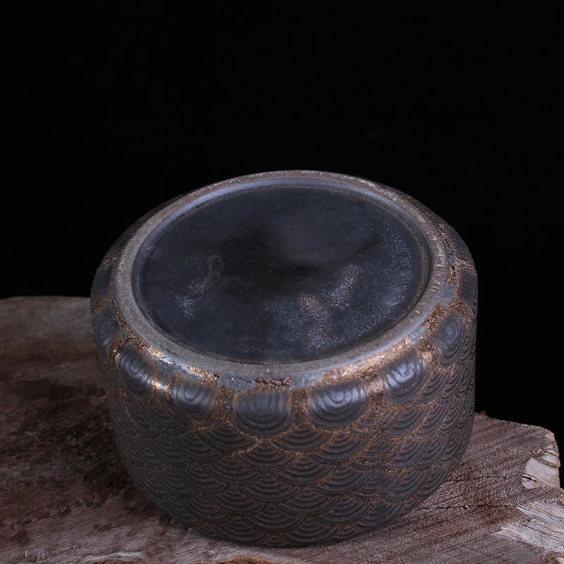 The Koi Pond  Japanese-Inspired Ceramic Urn for Pets  Symbol of Peace