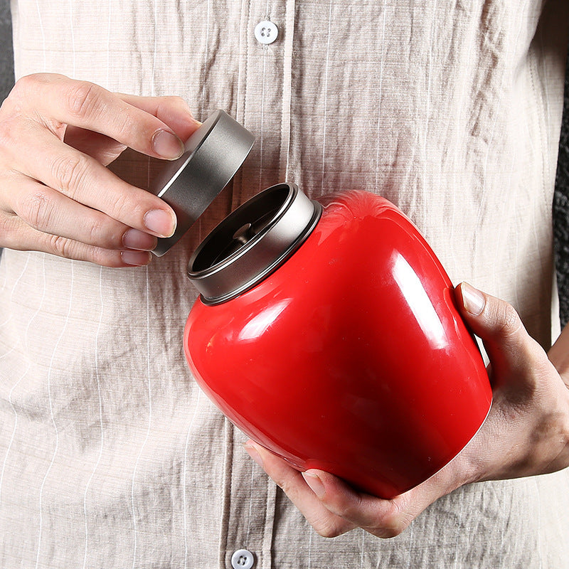 The Nordic Simplicity  Minimalist Ceramic Pet Urn  Modern Home Memorial