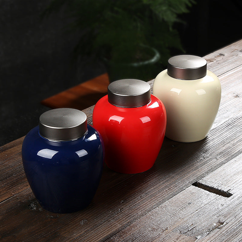 The Nordic Simplicity  Minimalist Ceramic Pet Urn  Modern Home Memorial