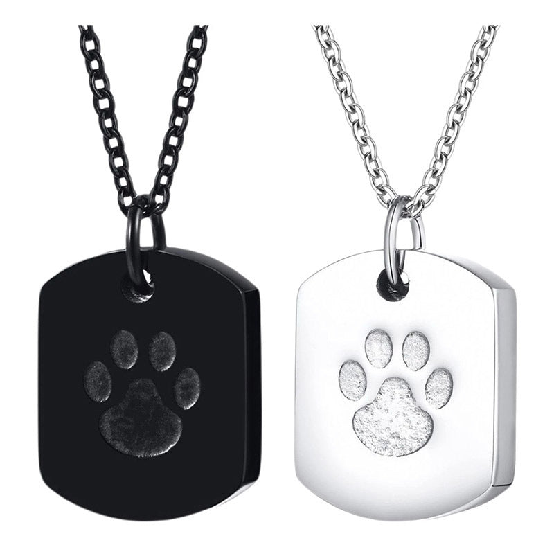 The Paw Print Guardian  Paw Print Pet Ashes Jewelry  Self Fill Kit  Lovenary