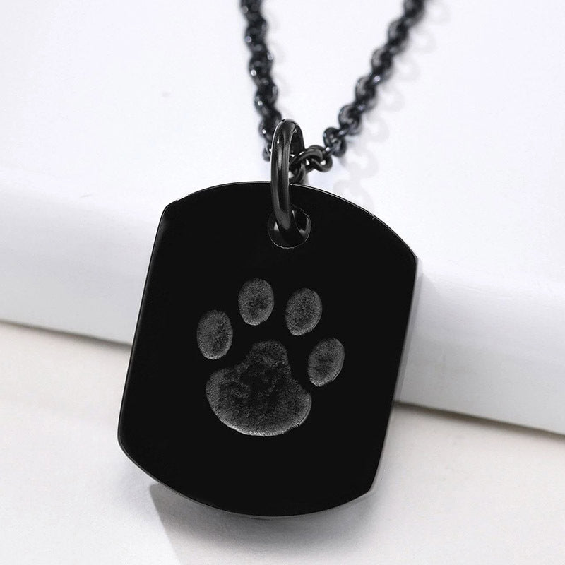 The Paw Print Guardian  Paw Print Pet Ashes Jewelry  Self Fill Kit  Lovenary