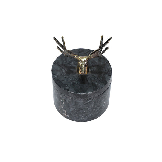 The Riverstone | Smooth Natural Stone Urn for Pets | Garden Memorial
