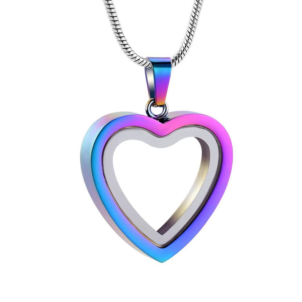 The Starry Night  Celestial Pet Hair Necklace  Sparkling Memorial  Lovenary