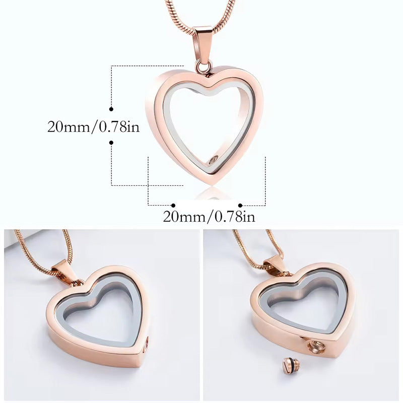 The Starry Night  Celestial Pet Hair Necklace  Sparkling Memorial  Lovenary