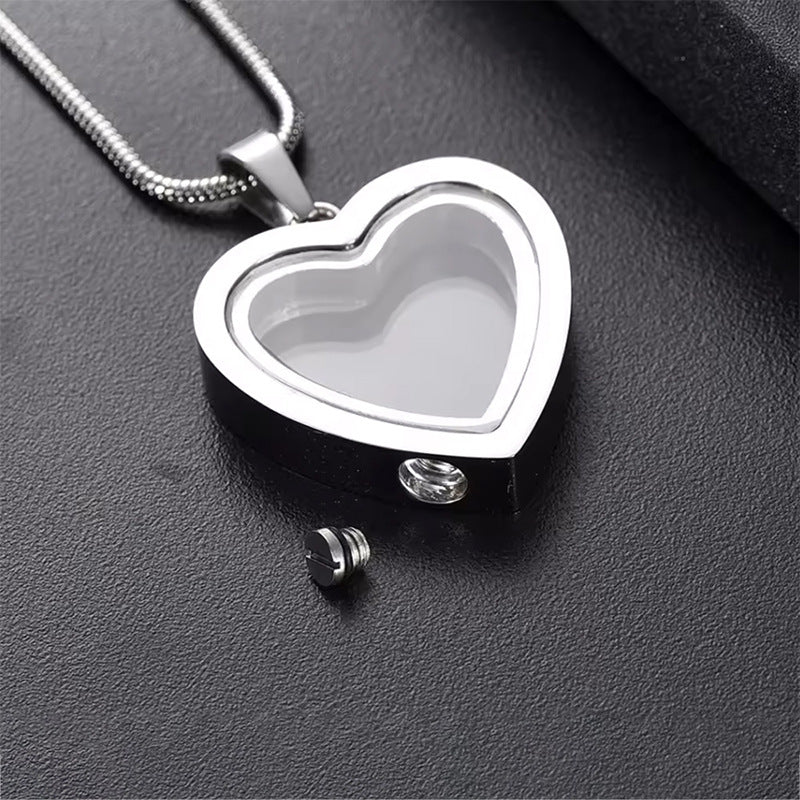 The Starry Night  Celestial Pet Hair Necklace  Sparkling Memorial  Lovenary
