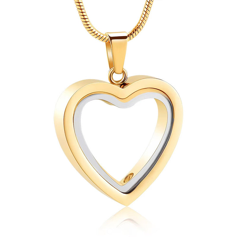 The Starry Night  Celestial Pet Hair Necklace  Sparkling Memorial  Lovenary
