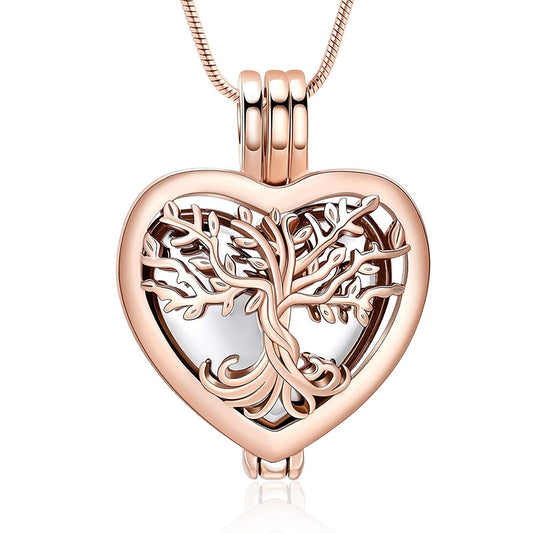 The Visible Heart | Open Heart Pet Ashes Necklace | Self Fill Keepsake | Lovenary