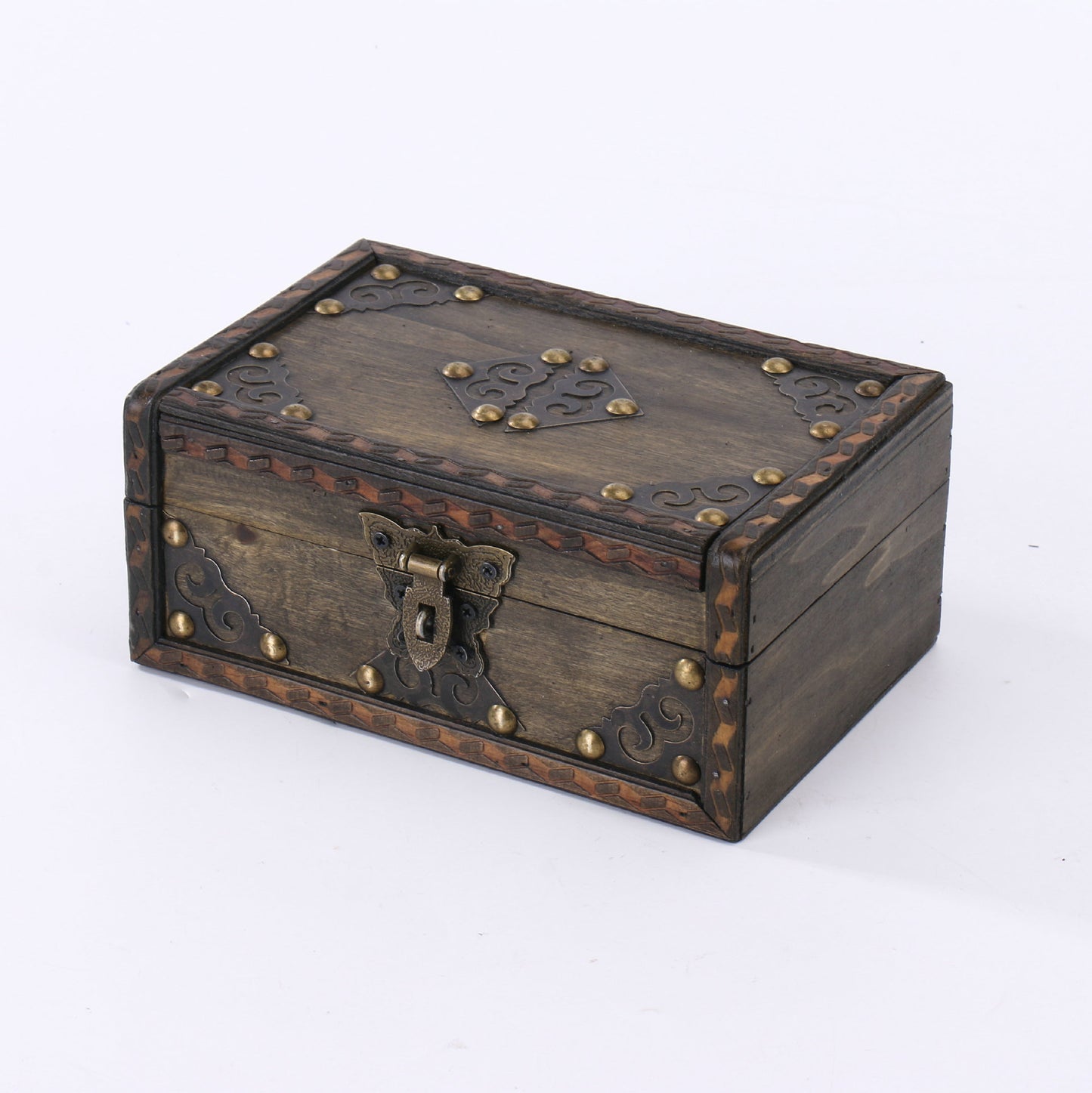 The Paw Print Keepsake | Small Wooden Urn for Cats & Tiny Pets | Lovenary