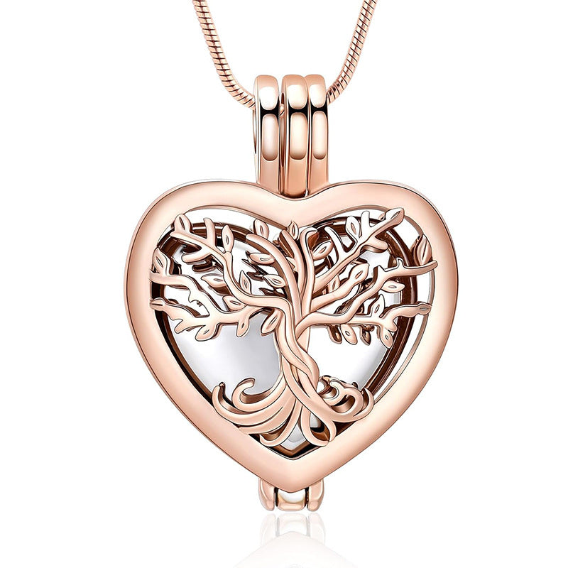 The Visible Heart | Open Heart Pet Ashes Necklace | Self Fill Keepsake | Lovenary