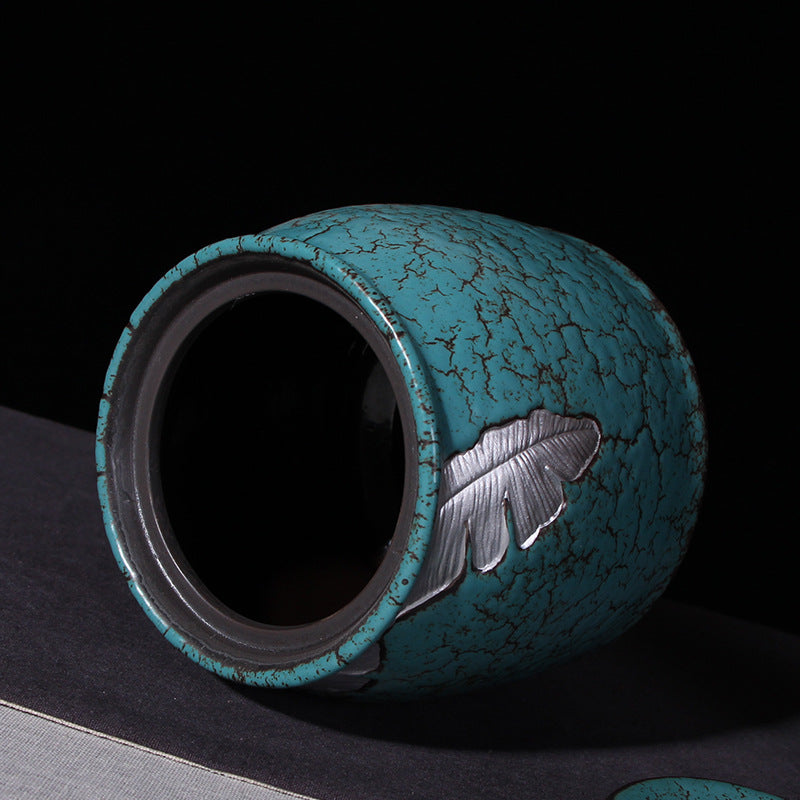 The Angel's Feather | Ceramic Urn with Feather Detail | Lovenary